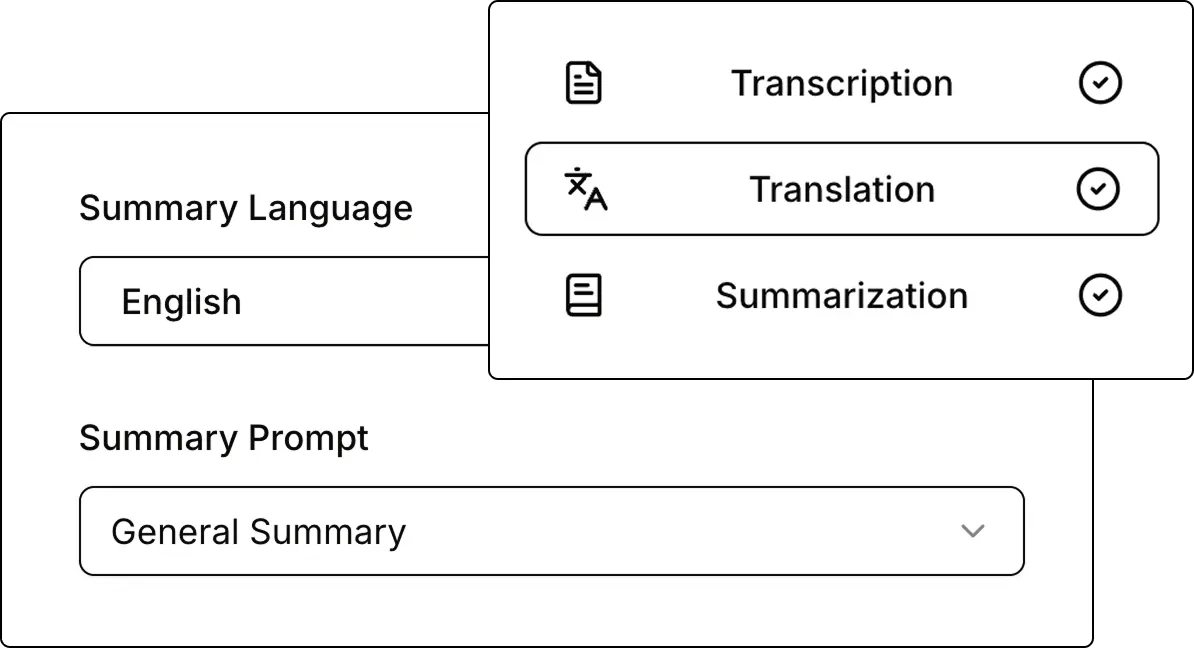 Translate or Summarise in One Click