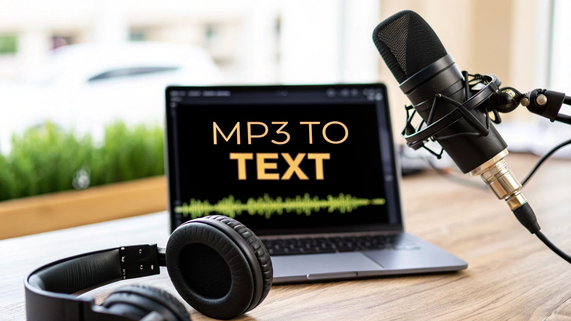 Your Ultimate Guide to MP3 to Text Transcription