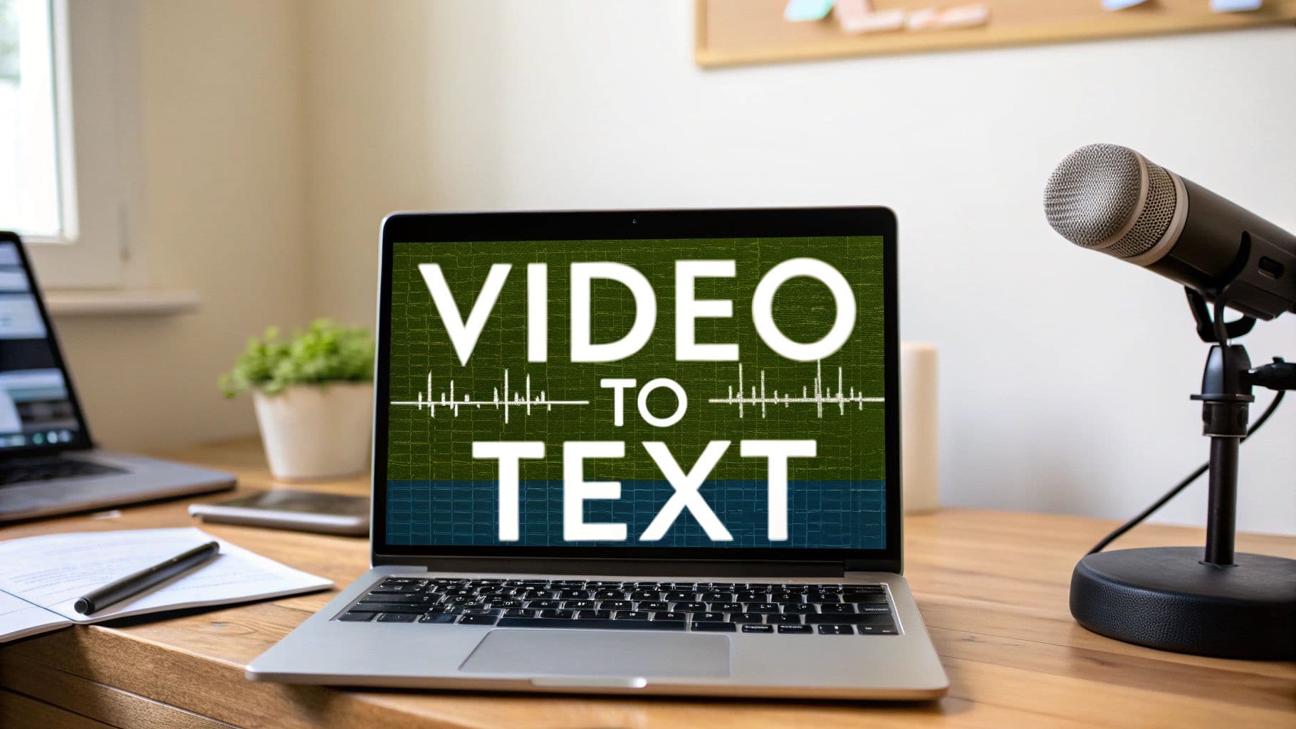 Effortlessly Transcribe Video to Text | Quick & Accurate
