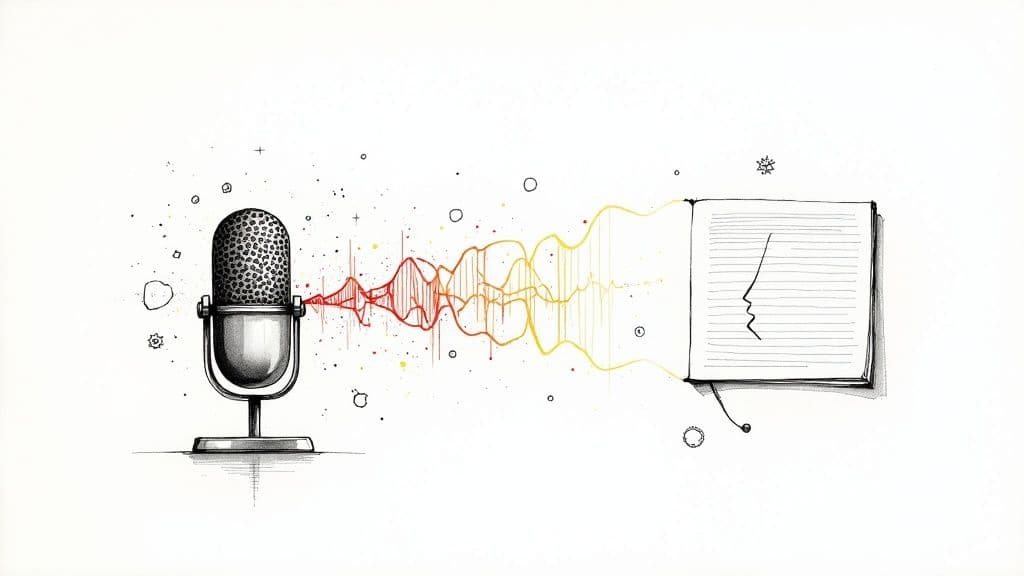 ¿Qué significa transcribir? Desbloqueando contenido de audio y video