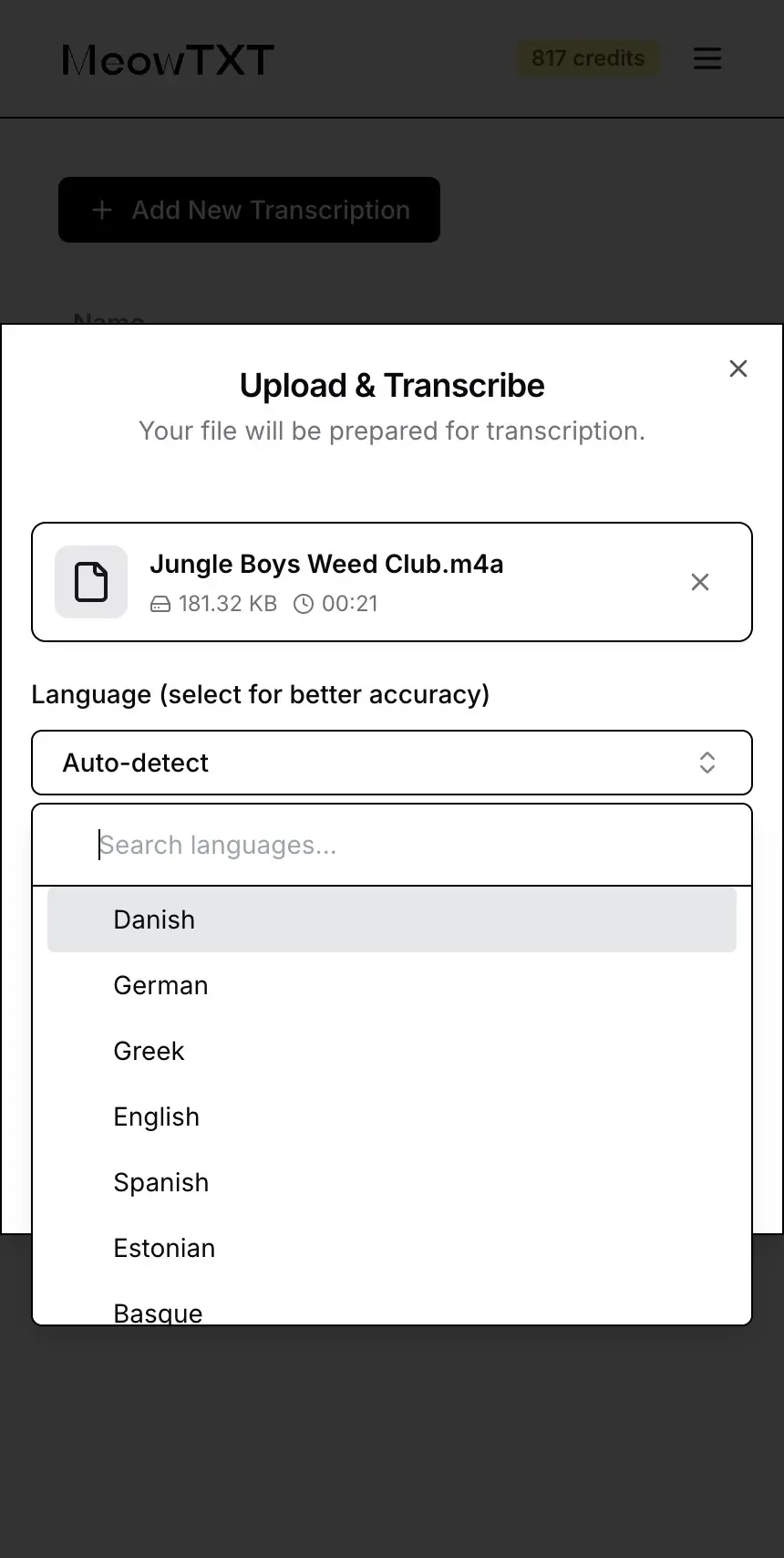 Choose one of 100+ languages